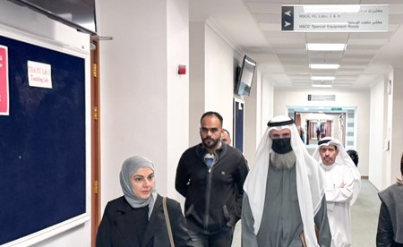 مديرة الجامعة تفقّدت عدداً من الكليات للاطلاع على الأوضاع ميدانياً ومتابعة تطبيق الإجراءات المعتمدة