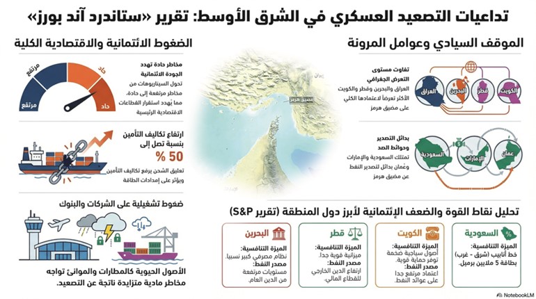  S P : الأصول السيادية للكويت خط الدفاع الأول أمام صدمات الصراع الإقليمي