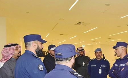 نائب رئيس «الإطفاء» للحماية المدنية بالتكليف تفقّد جاهزية النقاط المكلفة بتأمين المستشفيات