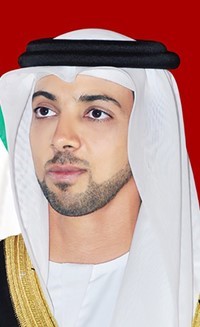 سمو الشيخ منصور بن زايد آل نهيان نائب رئيس الدولة نائب رئيس مجلس الوزراء رئيس ديوان الرئاسة بدولة الإمارات