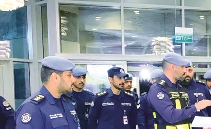 نائب رئيس «الإطفاء» للحماية المدنية بالتكليف تفقد عدداً من المراكز ونقاط تأمين المستشفيات