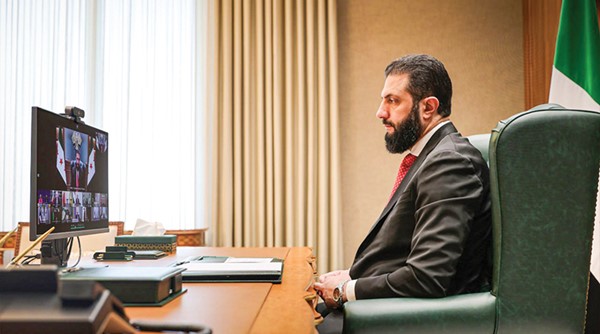 الشرع: التصعيد يمثل تهديداً وجودياً للمنطقة بأسرها وسورية تتعرض لتداعيات مباشرة وخطيرة