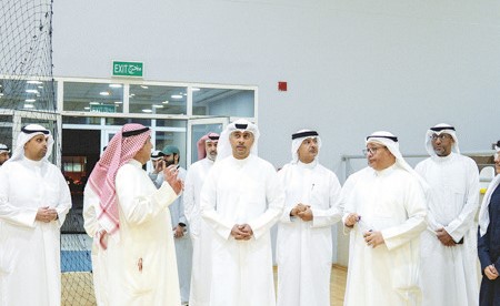 الجلاهمة اطلع على جاهزية مركز شباب جليب الشيوخ