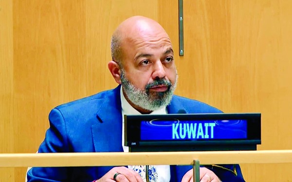 المندوب الدائم للكويت لدى الأمم المتحدة السفير طارق البناي