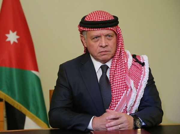 ملك الأردن عبدالله الثاني 