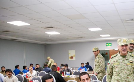 وكيل الحرس الوطني تفقد أحد مواقع المسؤولية
