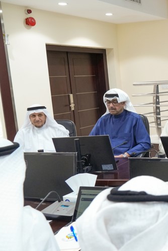 شريدة المعوشرجي والشيخ عبدالله العلي