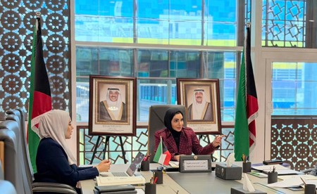 وزيرة الشؤون بحثت مع مدير عام هيئة الإعاقة مستجدات العمل وتطوير الخدمات