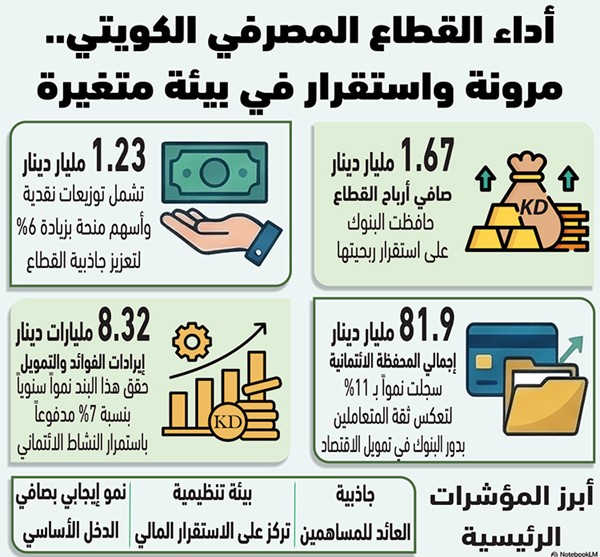 البنوك تواجه الأزمات بقاعدة رأسمالية قوية وسيولة مريحة