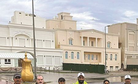 وزيرة الأشغال تفقّدت منطقة صباح الأحمد السكنية لمتابعة تطورات الحالة المطرية
