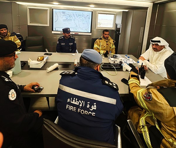 وزير الدفاع تفقد مطار الكويت للاطلاع على الأضرار المادية إثر الهجوم الآثم للطائرات المسيرة