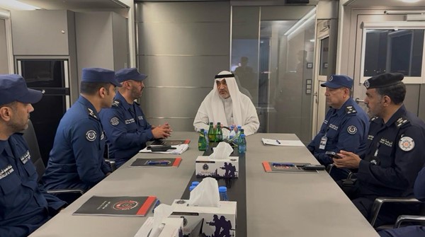 بالفيديو.. النائب الأول لرئيس مجلس الوزراء ووزير الداخلية يتفقد حريق خزانات وقود المطار