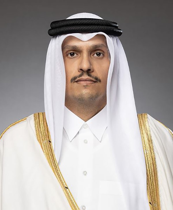 رئيس مجلس الوزراء وزير الخارجية القطري الشيخ محمد بن عبدالرحمن بن جاسم آل ثاني