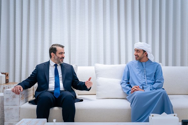 وزيرا خارجية الإمارات وسورية يستعرضان مستجدات الأوضاع في المنطقة