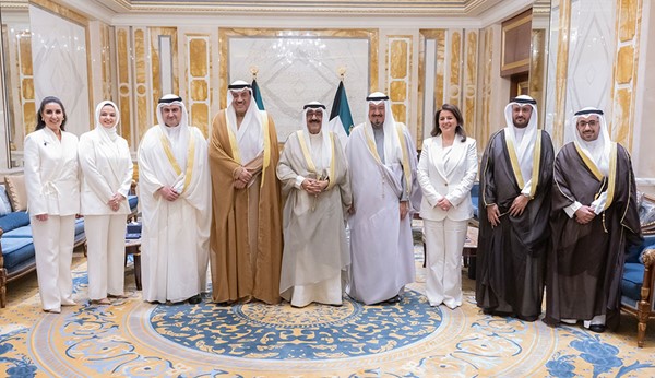 صاحب السمو استقبل وزير العدل ورئيس وأعضاء الهيئة العامة لمكافحة الفساد