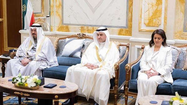 صاحب السمو استقبل وزير العدل ورئيس وأعضاء الهيئة العامة لمكافحة الفساد