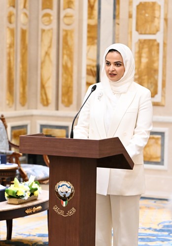 ضي العتيبي تؤدي القسم