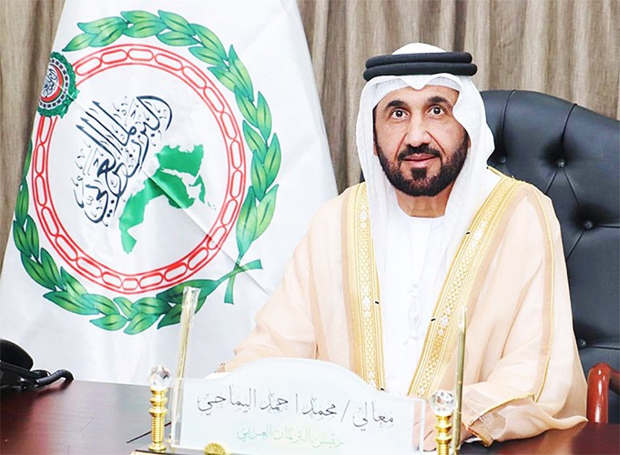 رئيس البرلمان العربي
محمد اليماحي
