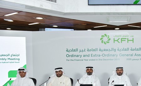 مساهمو «بيت التمويل» يجددون الثقة بمجلس الإدارة.. وتزكية حمد المرزوق رئيساً وعبدالعزيز النفيسي نائباً