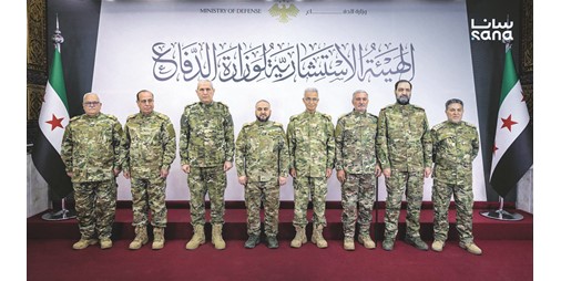 الهيئة الاستشارية لوزارة الدفاع تعقد أول اجتماعاتها وتناقش مهامها وآلية عملها