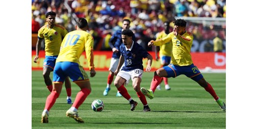 فرنسا تفوز على كولومبيا ودياً.. بثلاثية