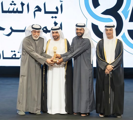 تكريم محمد جابر في ختام أيام الشارقة 35 