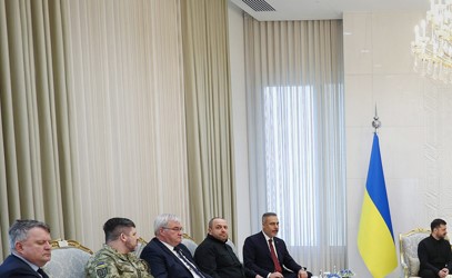 الشرع يستقبل زيلينسكي ويبحث معه ضمان أمن خطوط الإمداد الغذائي