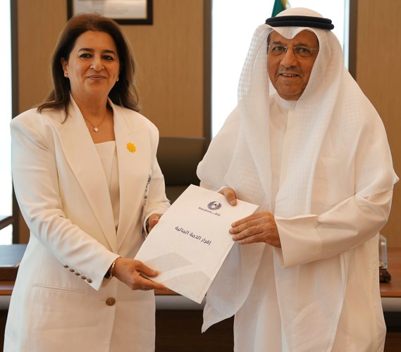 رئيس المجلس الأعلى للقضاء المستشار د.عادل بورسلي مستقبلا رئيسة الهيئة العامة لمكافحة الفساد نزاهة د.رنا الفارس