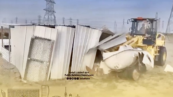 «البلدية»: إزالة 45 جاخوراً مخالفاً ومخيمات بجانب مواقع عسكرية شمالي البلاد