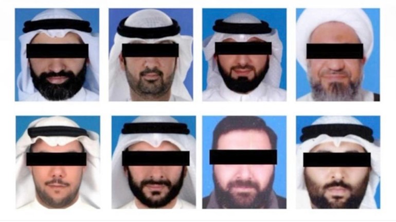 المتهمون 8 الهاربون في الخارج