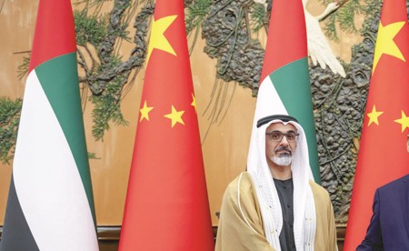 رئيس الإمارات ورئيس المجلس الأوروبي يبحثان تطورات الأوضاع في المنطقة