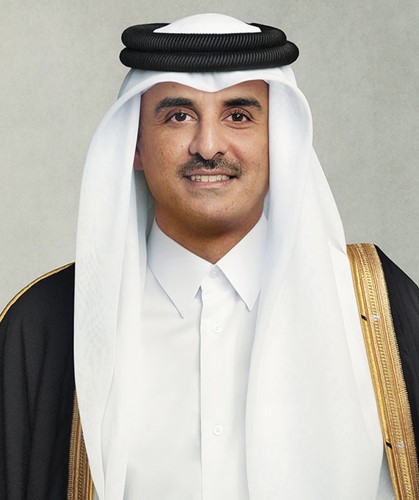 صاحب السمو الشيخ تميم بن حمد آل ثاني أمير دولة قطر
