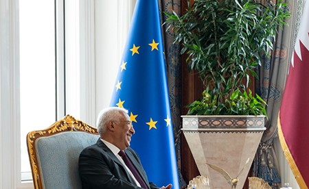 أمير قطر ورئيس المجلس الأوروبي يتناولان تداعيات التصعيد الإقليمي على أمن الملاحة واستقرار أسواق الطاقة