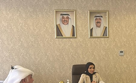 الحويلة تبحث مع قيادات «هيئة الإعاقة» الجوانب المالية وتطوير آليات الصرف بالملفات التعليمية