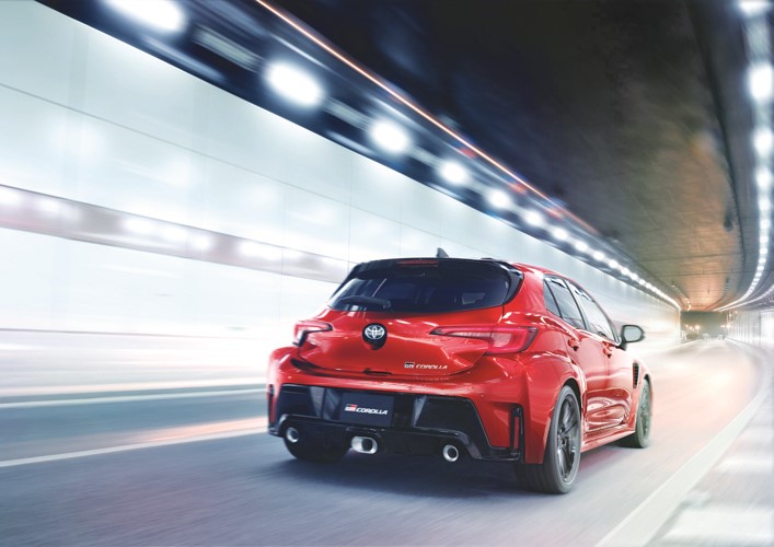  الساير و تويوتا تطلقان GR كورولا المستوحاة من عالم رياضة السيارات