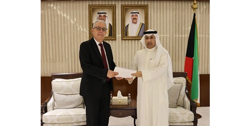 وزير الخارجية يتسلم رسالة من نظيره المغربي تتعلق بالعلاقات الثنائية وآخر المستجدات