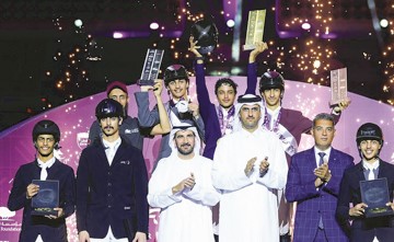 الخرافي يفوز ببطولة الاتحاد الدولي للفروسية
