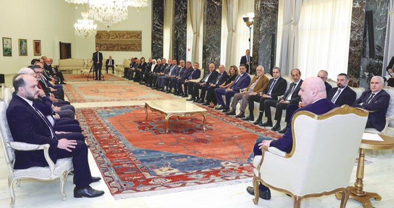 سلام: نأمل أن يكون وقف النار مستداما وأن يضع حدا للحروب بالوكالة