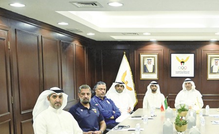 «الأولمبية» تبحث آلية عودة تدريبات منتخباتنا الوطنية