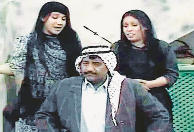 الراحلة حياة الفهد في مشهد من رقية وسبيكة