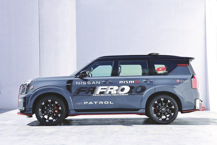 نيسان باترول نيسمو عالية الأداء تسجل أول ظهور لها