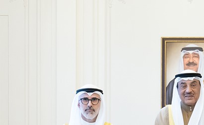ولي العهد يستقبل وزير الخارجية ونائبه بمناسبة تعيينه في منصبه الجديد