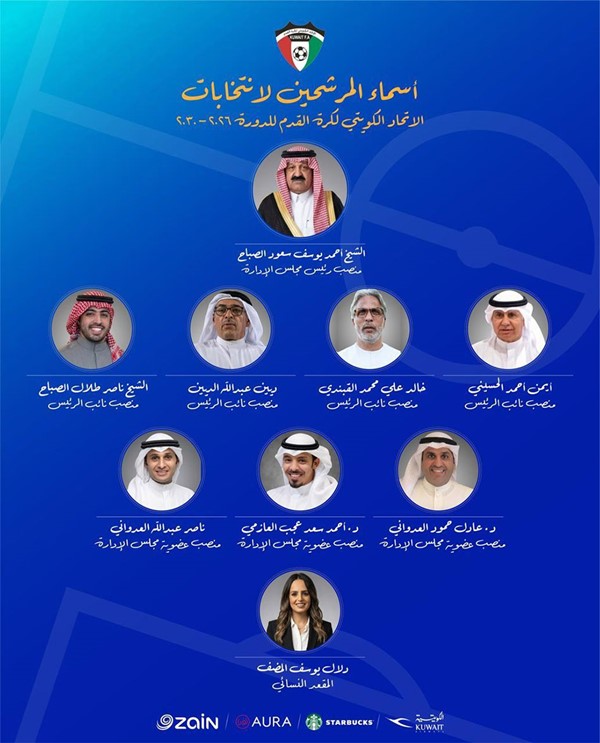 اعتماد جميع مرشحي اتحاد كرة القدم للدورة الجديدة " 2026-2030"