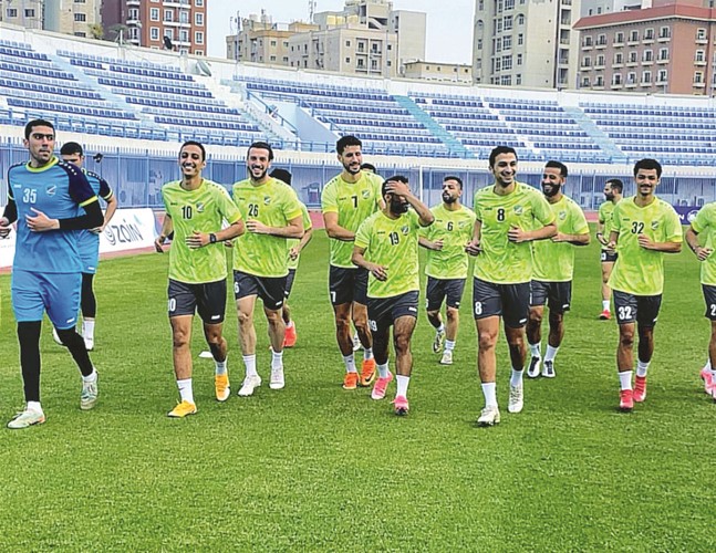السالمية باشر تدريباته على ملعب ثامر بعد طول غياب