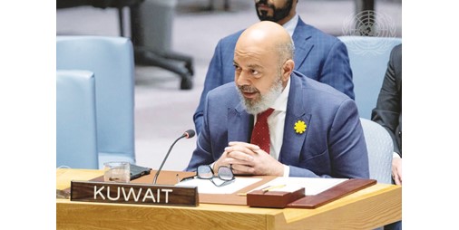 مندوبنا لدى الأمم المتحدة: رفض قاطع للإجراءات الإيرانية بإغلاق مضيق هرمز وعرقلة الملاحة الدولية