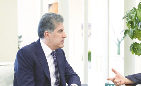 محمد بن زايد ونيجرفان بارزاني يبحثان تداعيات التطورات الإقليمية على الأمن والاستقرار