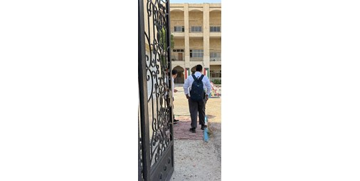 بعد انقطاع أكثر من شهرين..طلبة الثانوية عادوا لمدارسهم صباح اليوم