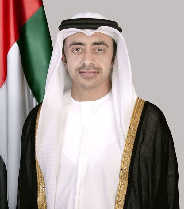 نائب رئيس مجلس الوزراء وزير خارجية الإمارات سمو الشيخ عبدالله بن زايد
