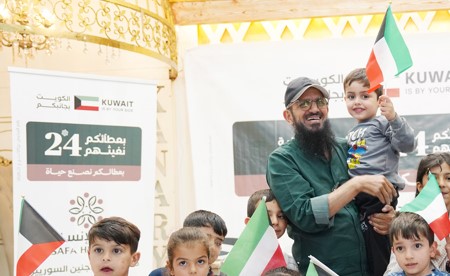 «الصفا الإنسانية» تواصل جهودها الخيرية في رحلتها الـ 24 تحت شعار «بعطائكم نغيثهم»