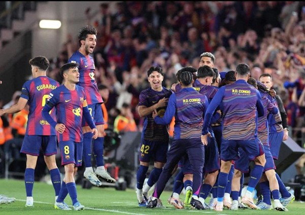رسمياً.. برشلونة بطلاً للدوري الإسباني عقب الفوز في "الكلاسيكو" على ريال مدريد